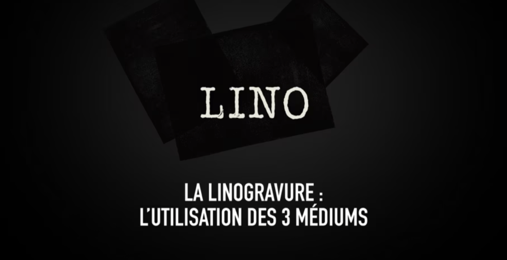 La Linogravure Lutilisation des 3 mdiums