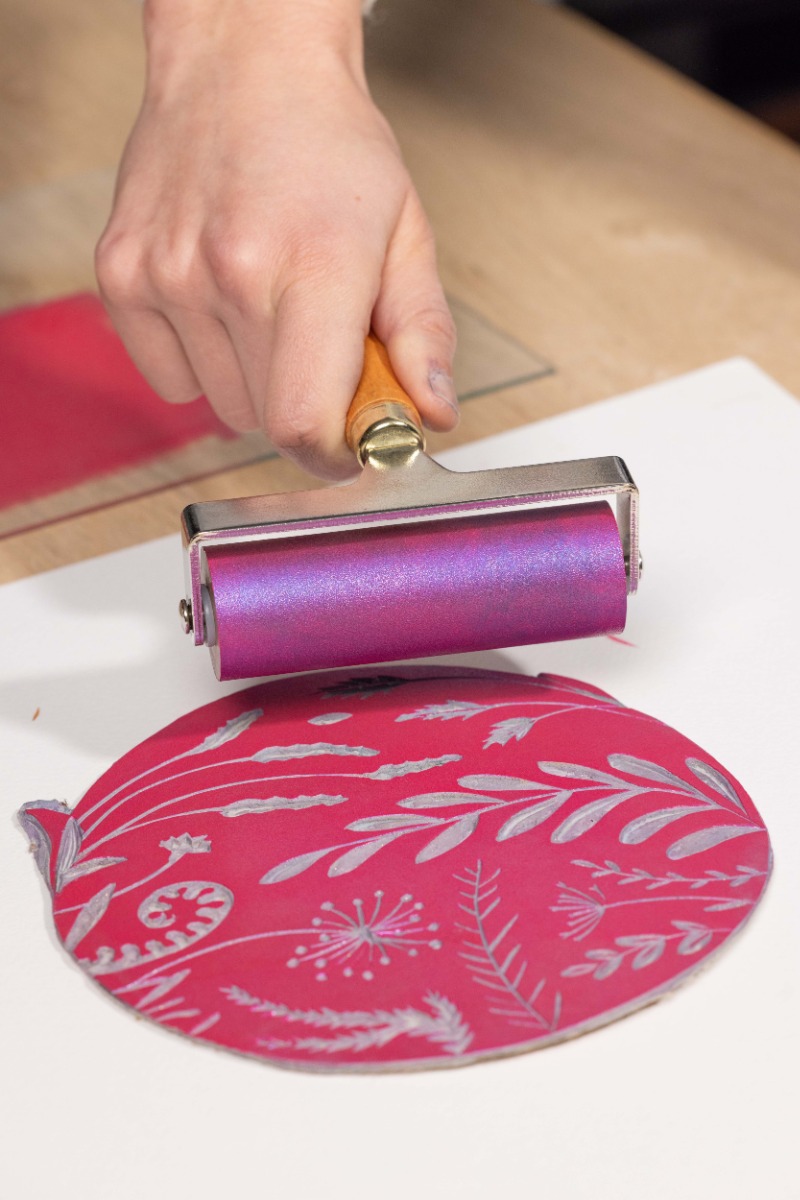 L’ENCRE LINOGRAVURE 80 ML ROSE FLUORESCENT – Image 6