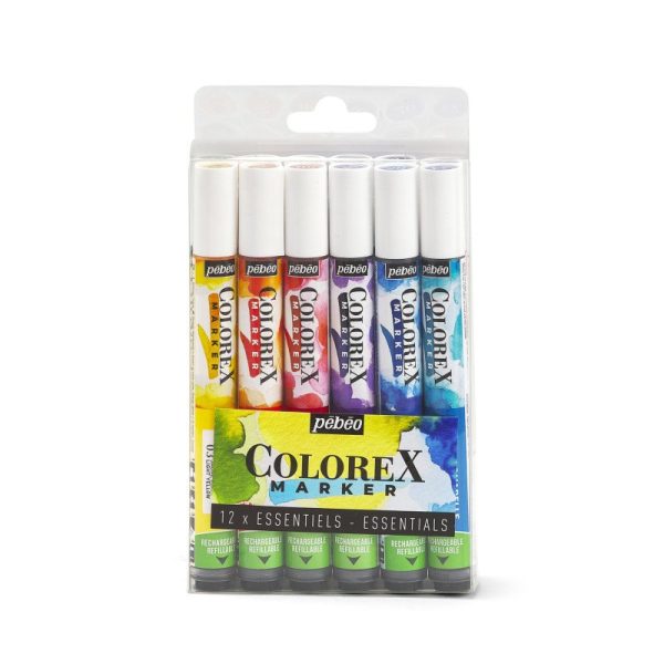 COLOREX MARKER SET 12 ESSENTIELS