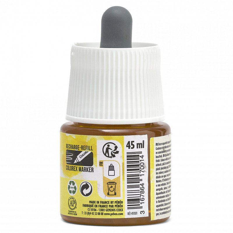 ENCRE COLOREX 45 ML JAUNE CITRON