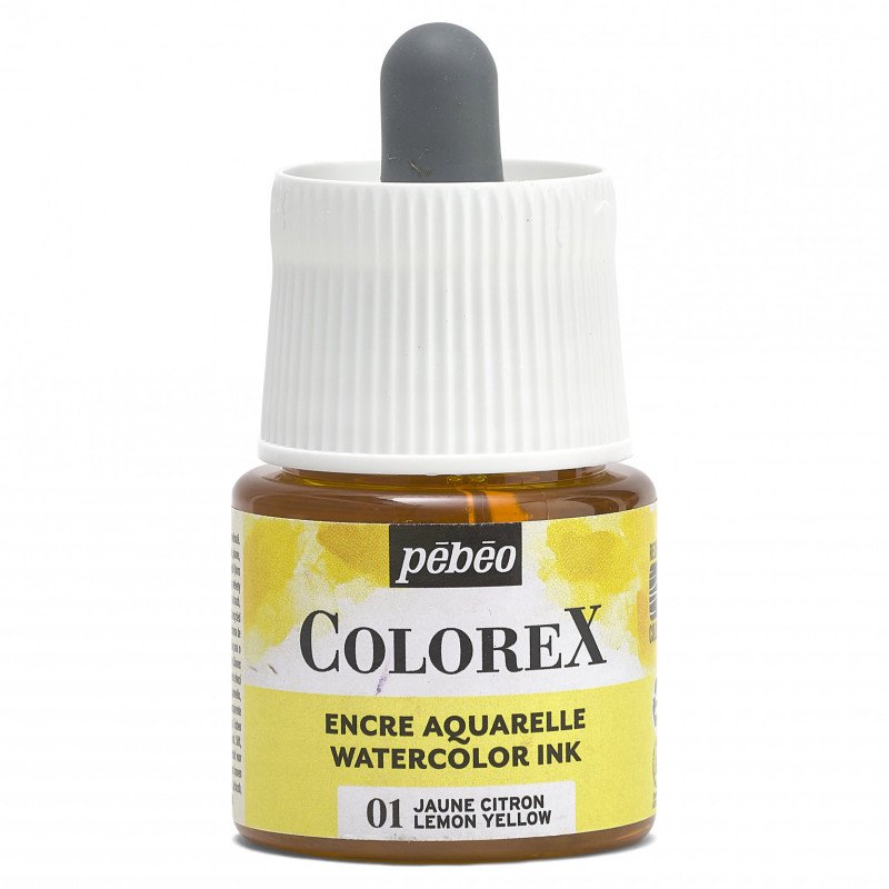 ENCRE COLOREX 45 ML JAUNE CITRON