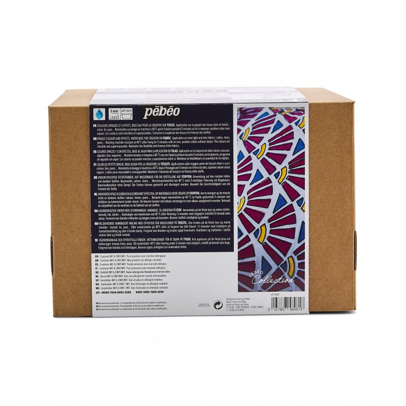 Pebeo Porcelaine 150 Paints - Initiation Set, Set Of 10, 45 Ml Bottle - View #2