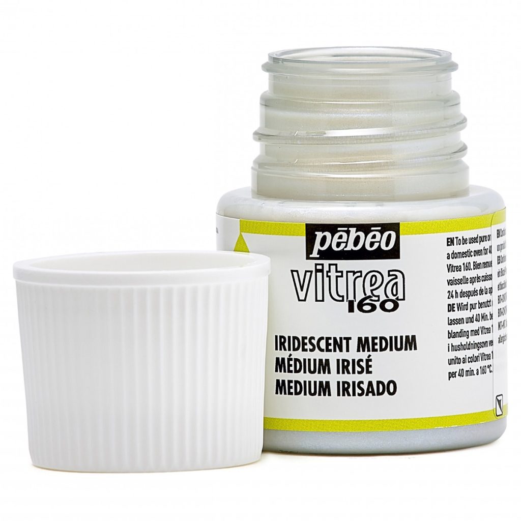 Pébéo VITREA 160 45 ML MÉDIUM IRISE Bouchon ouvert