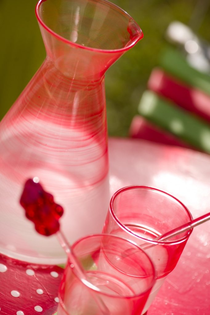 Pébéo Peinture sur Verre VITREA 160 BRILLANT 45 ML ROUGE PIMENT Photo de réalisation