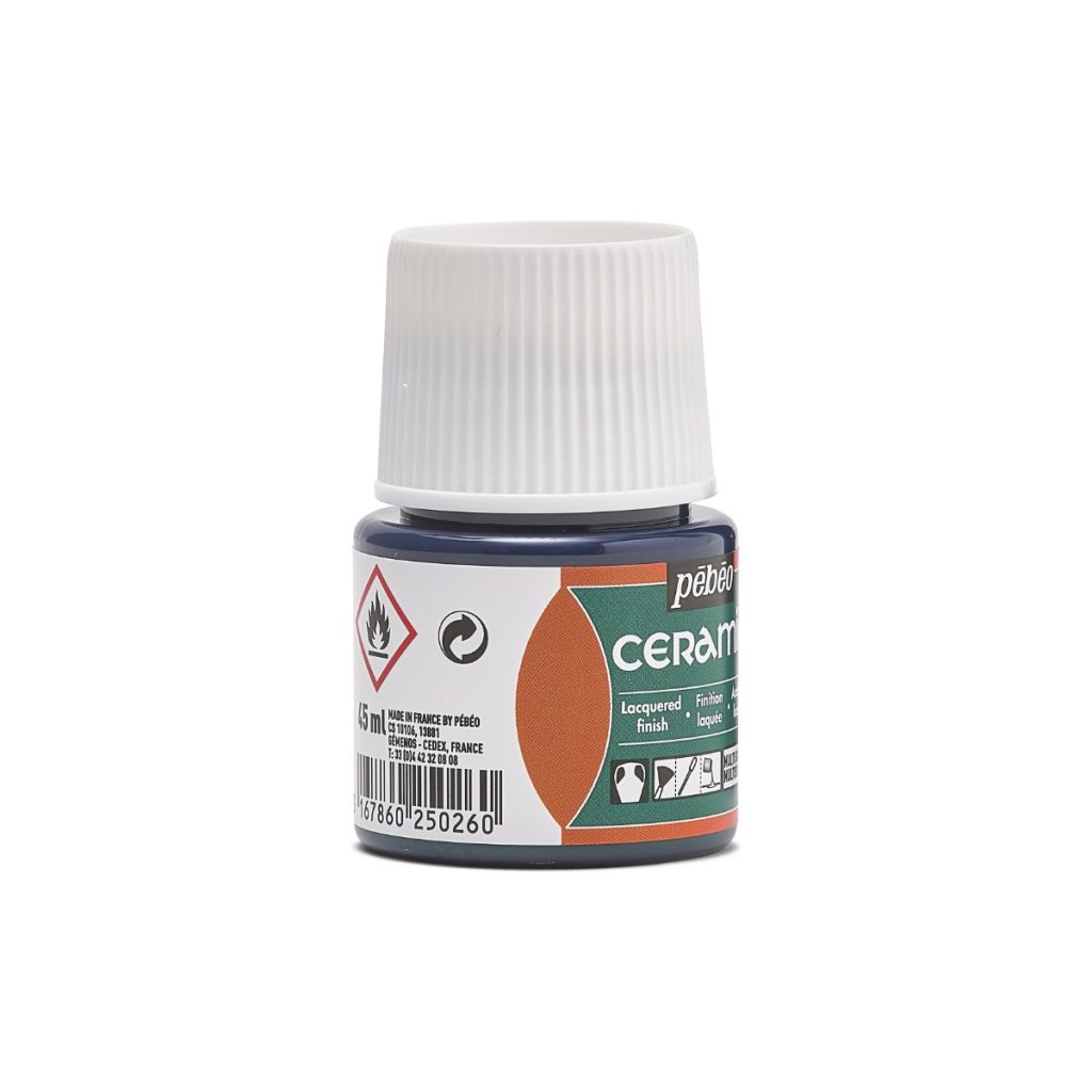 Pébéo Peinture sur Céramique CERAMIC 45 ML EMERAUDE Vue de droite