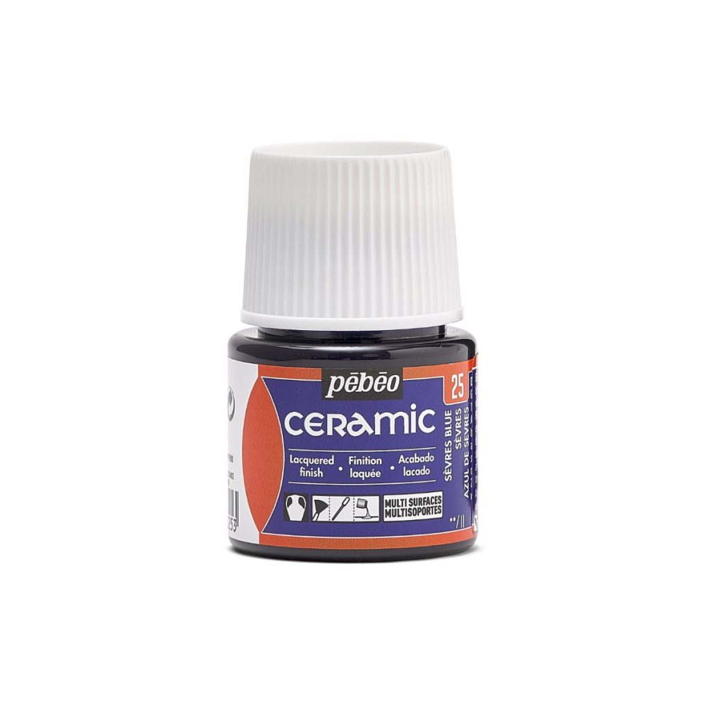 Pébéo Peinture sur Céramique CERAMIC 45 ML SEVRES Vue de face