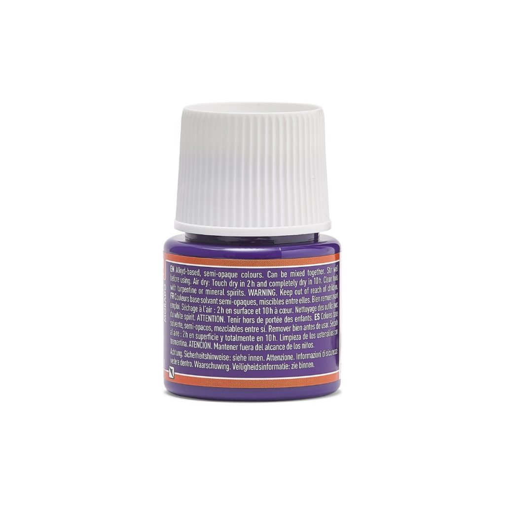 Pébéo Peinture sur Céramique CERAMIC 45 ML MAUVE Vue de dos