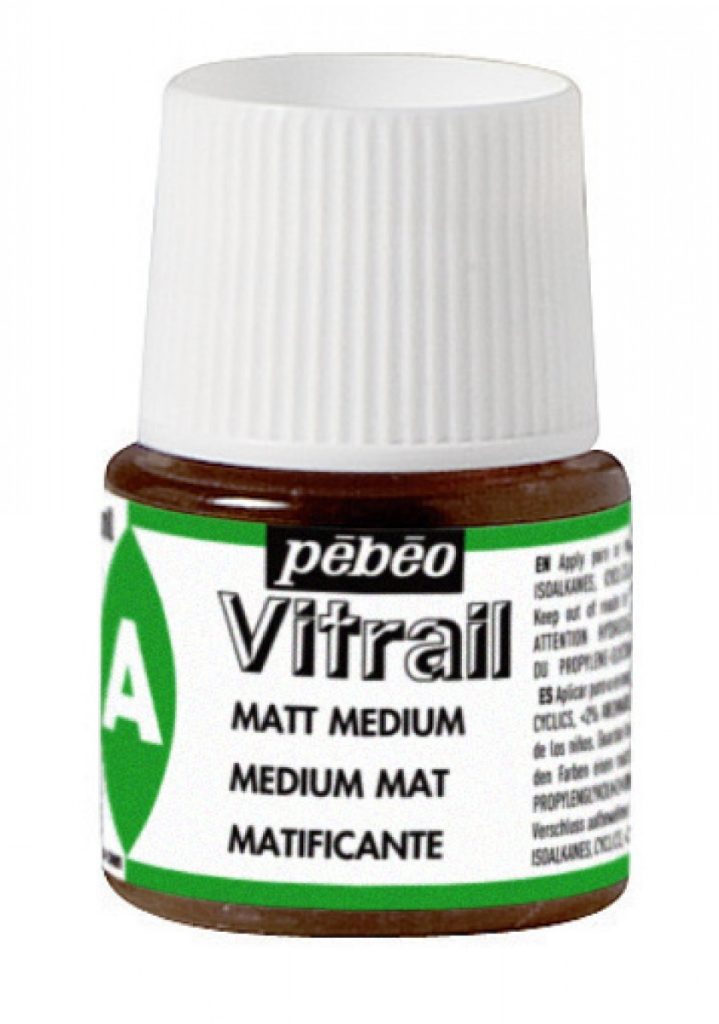 Pébéo MÉDIUM MAT VITRAIL 45 ML Vue de face