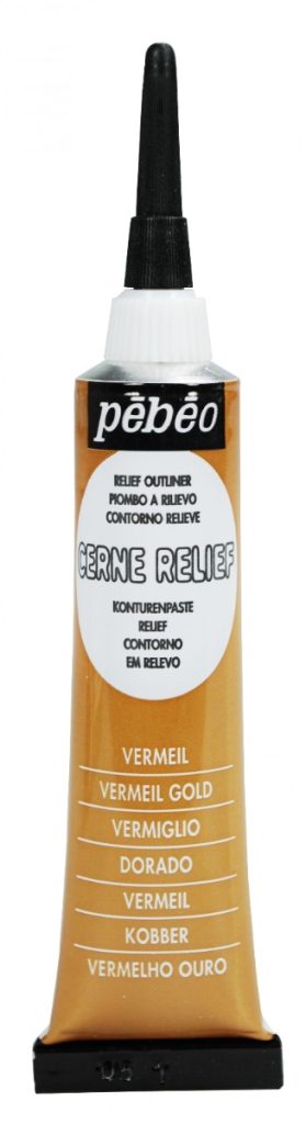 Pébéo Peinture Relief CERNE RELIEF 20 ML VERMEIL Vue de face