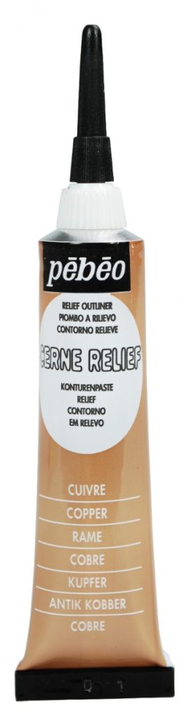 Pébéo Peinture Relief CERNE RELIEF 20 ML CUIVRE Vue de face