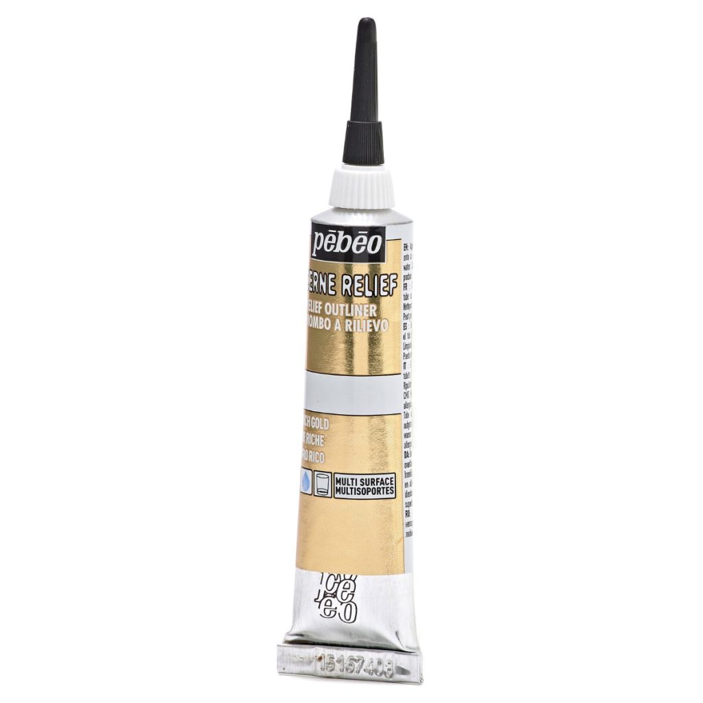 Pébéo Peinture Relief CERNE RELIEF 20 ML OR RICHE Vue de gauche