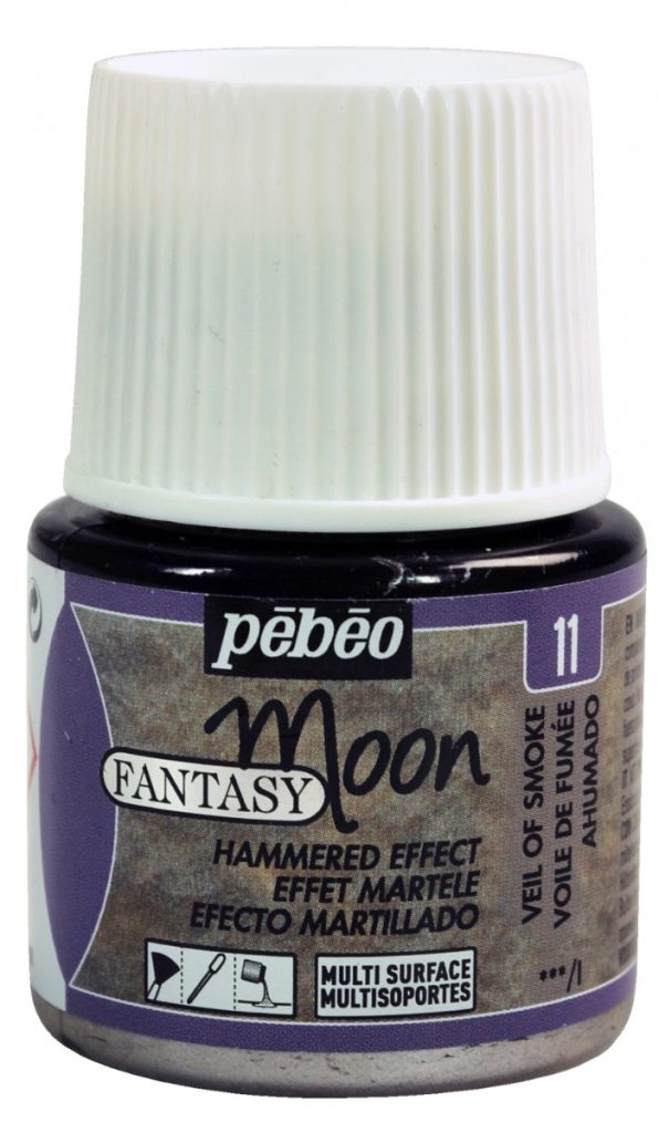 Pébéo Peinture à Effet Martelé FANTASY MOON 45 ML VOILE DE FUMEE Vue de face