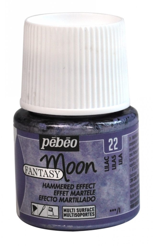 Pébéo Peinture à Effet Martelé FANTASY MOON 45 ML LILAS Vue de face