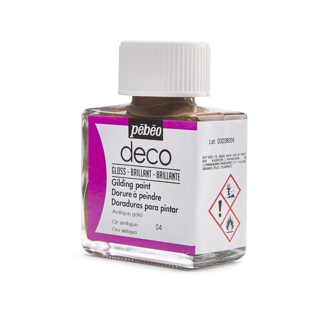 Pébéo Peinture Dorure DECO DORURE A PEINDRE 75 ML OR ANTIQUE Vue de gauche