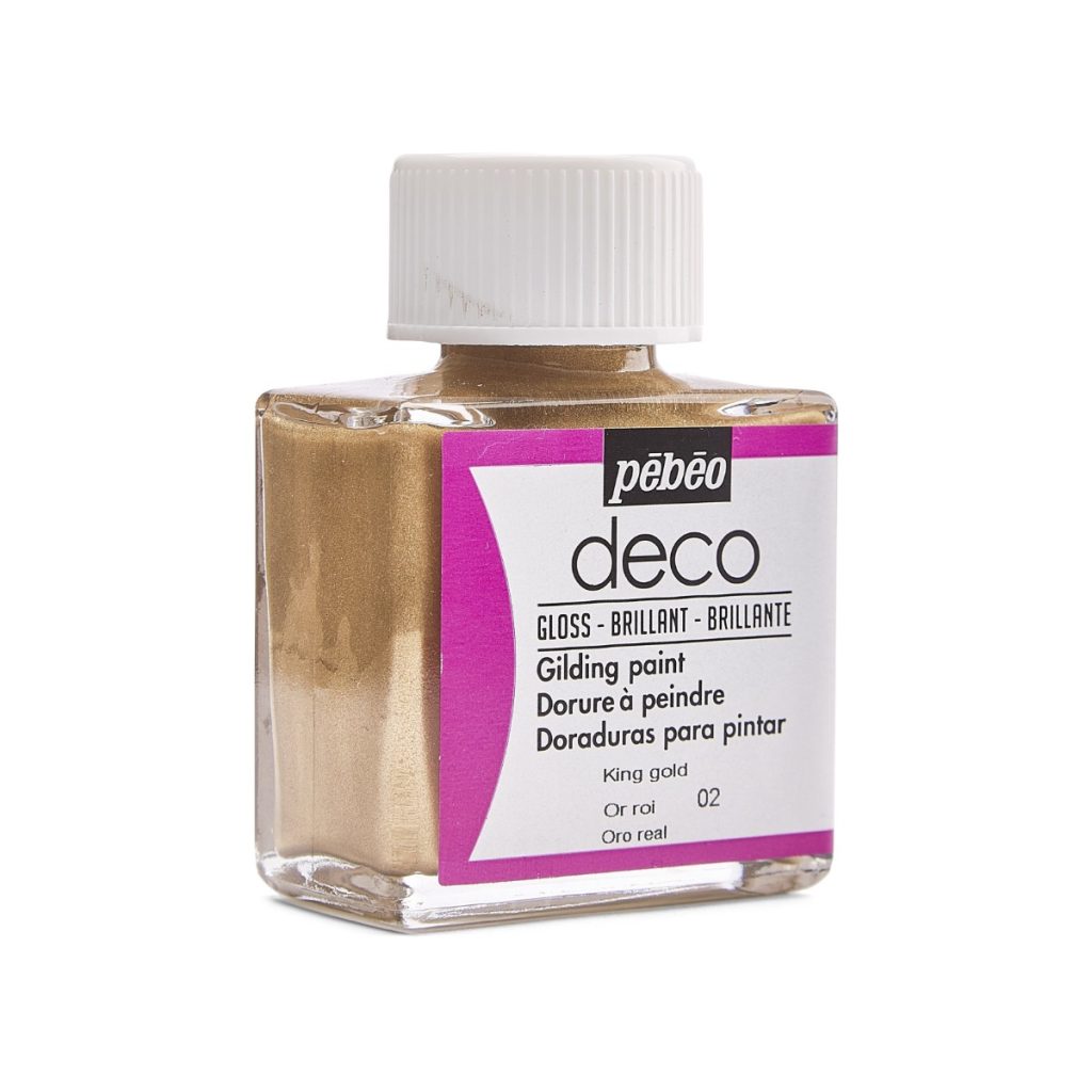 Pébéo Peinture Dorure DECO DORURE A PEINDRE 75 ML OR ROI Vue de droite