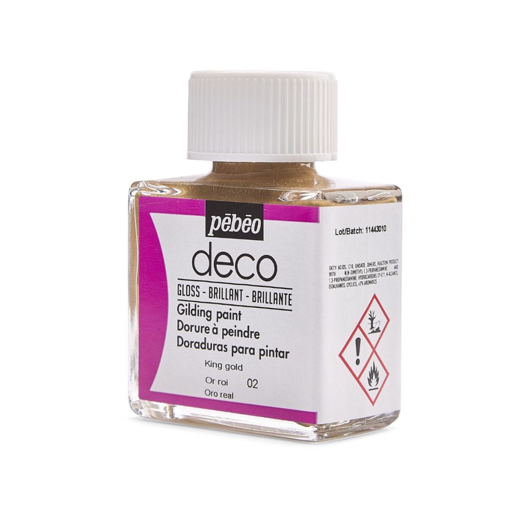 Pébéo Peinture Dorure DECO DORURE A PEINDRE 75 ML OR ROI Vue de gauche