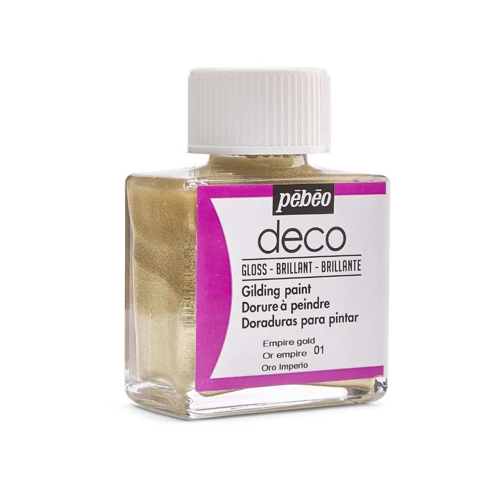 Pébéo Peinture Dorure DECO DORURE A PEINDRE 75 ML OR EMPIRE Vue de droite