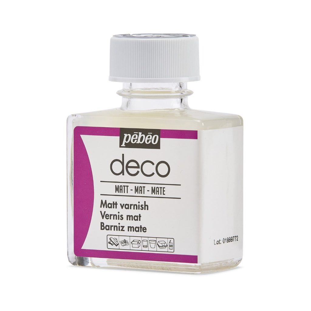 Pébéo DECO AUXILIAIRES 75 ML VERNIS A L'EAU MAT Vue de gauche