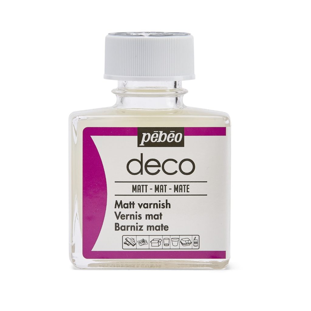 Pébéo DECO AUXILIAIRES 75 ML VERNIS A L'EAU MAT Vue de face
