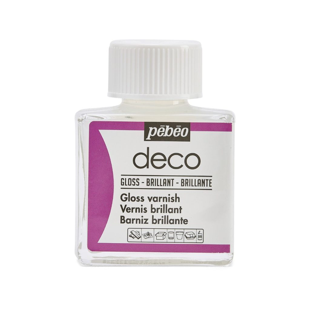 Pébéo DECO AUXILIAIRES 75 ML VERNIS A L'EAU BRILLANT Vue de face