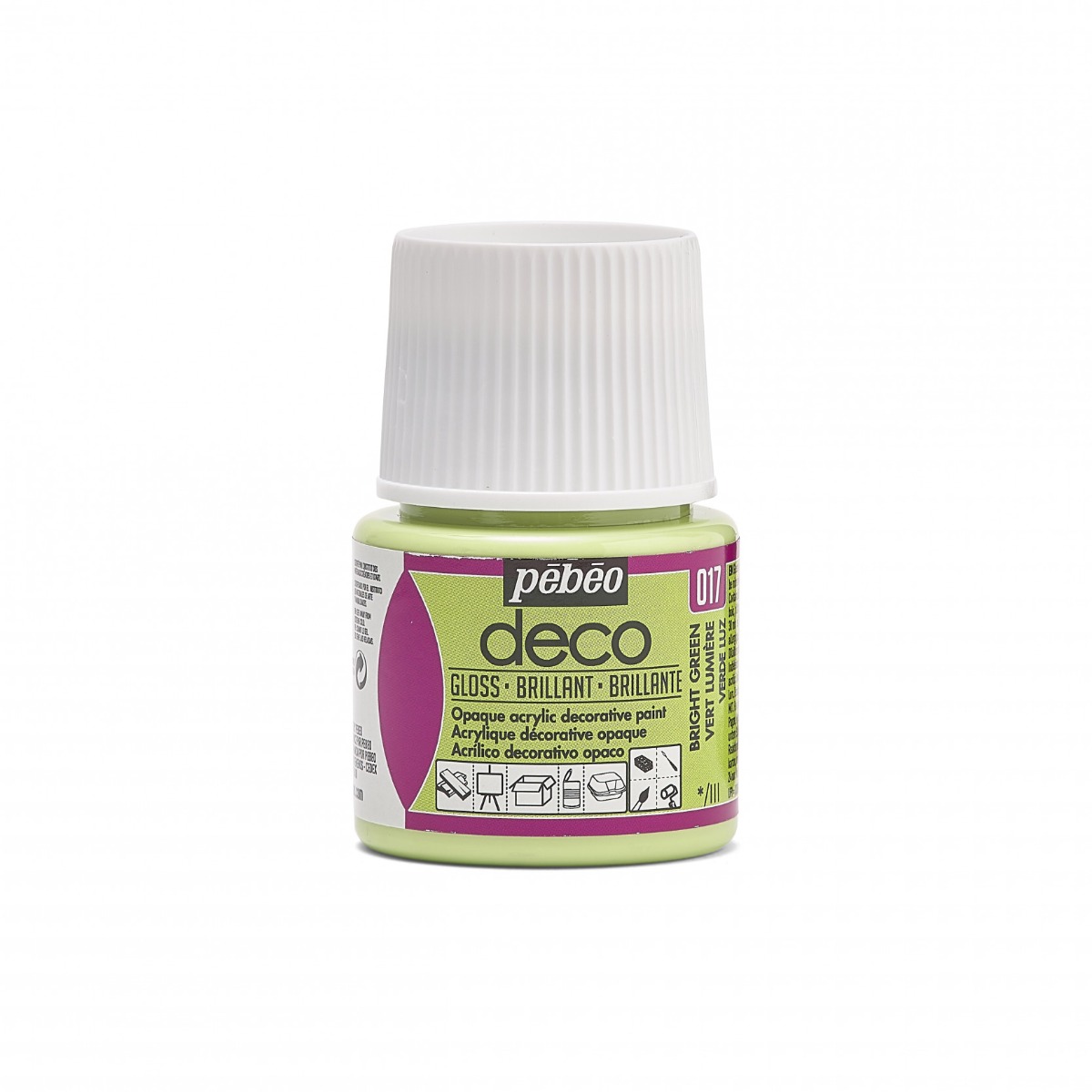 DECO BRILLANT 45 ML VERT LUMIÈRE - Image 1
