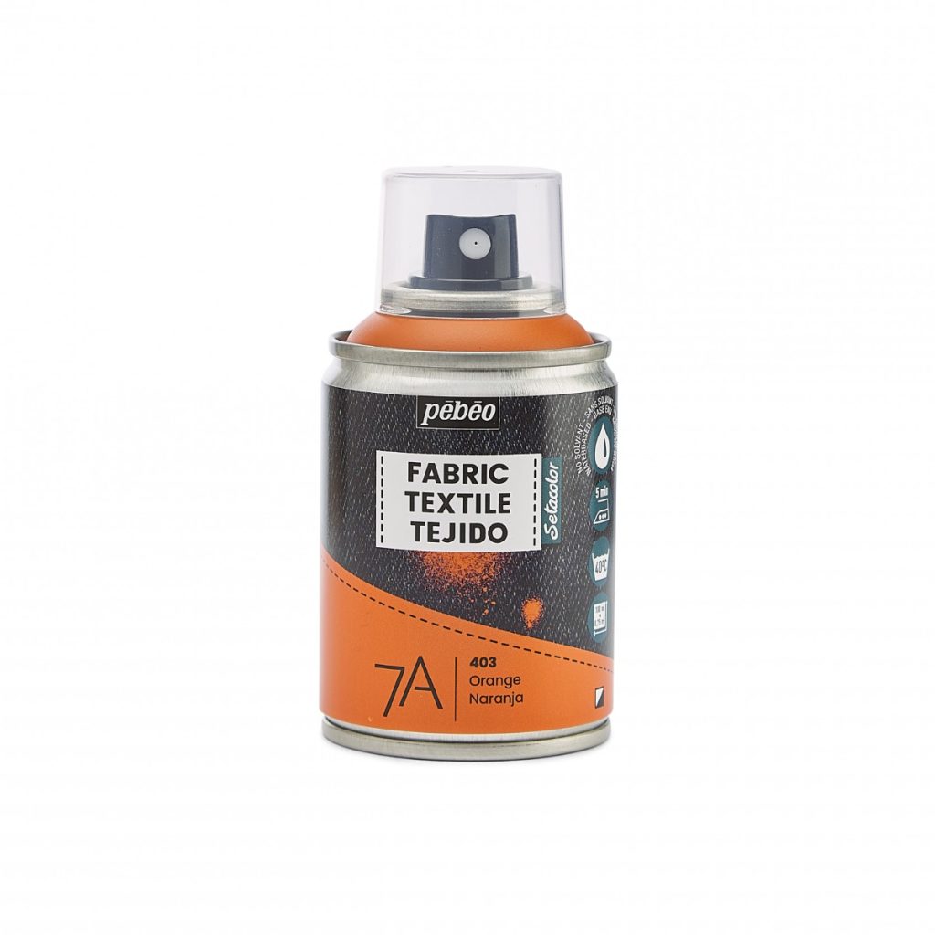 Pébéo Peinture en Spray 7A SPRAY 100 ML ORANGE Vue de face