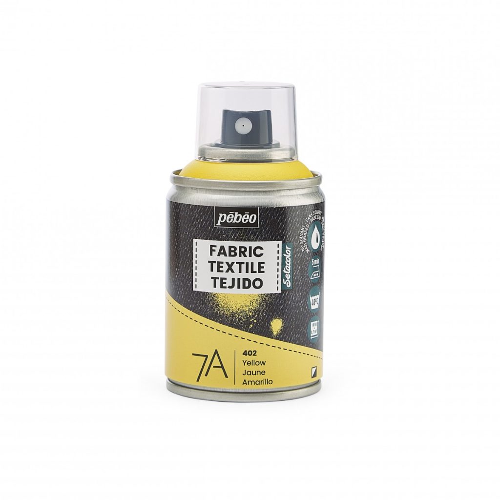Pébéo Peinture en Spray 7A SPRAY 100 ML JAUNE Vue de face