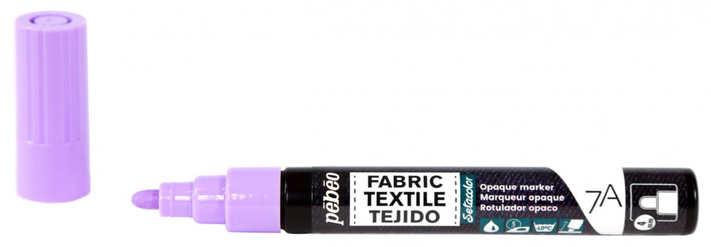 7A MARQUEUR OPAQUE POINTE RONDE 4 MM VIOLET PASTEL
