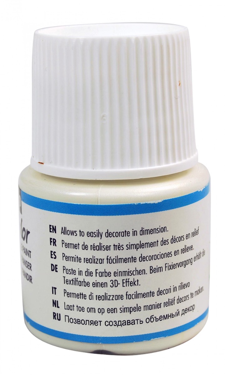 Pébéo SETACOLOR AUXILIAIRES 45 ML PÂTE RELIEF À EXPANSER Vue de dos