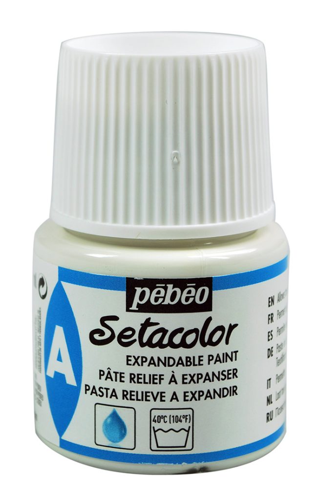 Pébéo SETACOLOR AUXILIAIRES 45 ML PÂTE RELIEF À EXPANSER Vue de face