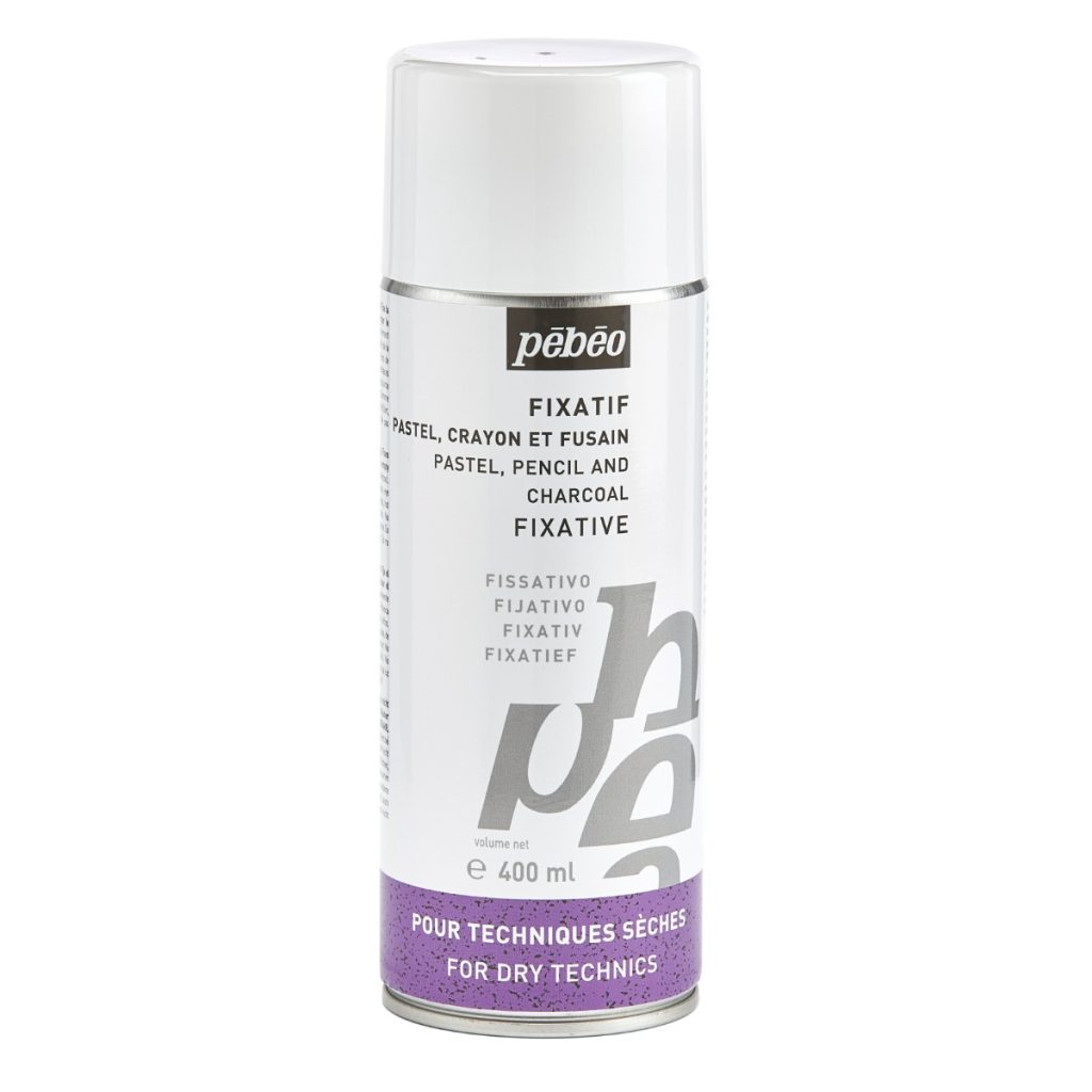 Pébéo FIXATIF PASTELS ET FUSAINS AEROSOL 400 ML Vue de face