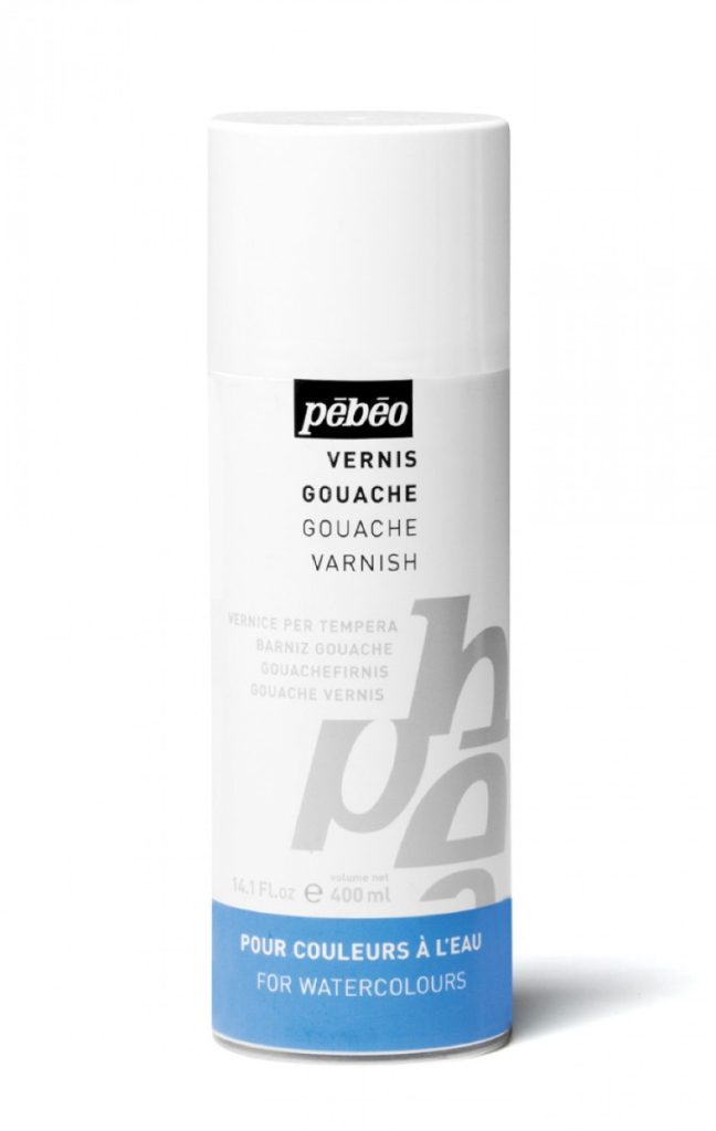 Pébéo VERNIS GOUACHE SURFIN AEROSOL 400 ML Vue de face