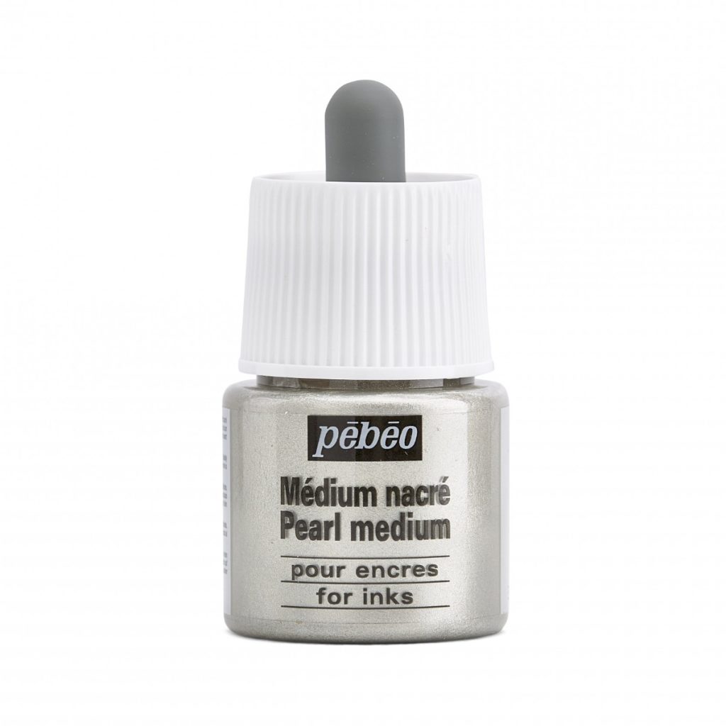 Pébéo MEDIUM ENCRE NACRE 45 ML Vue de face