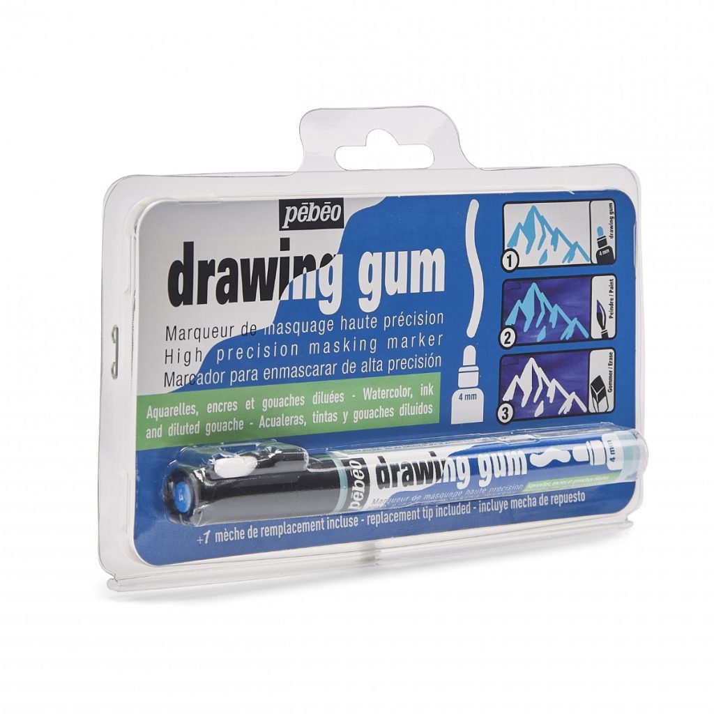 Pébéo MARQUEUR DRAWING GUM SOUS COQUE POINTE 4 MM RONDE Vue de droite