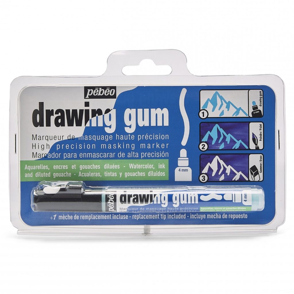 Pébéo MARQUEUR DRAWING GUM SOUS COQUE POINTE 4 MM RONDE Vue de face