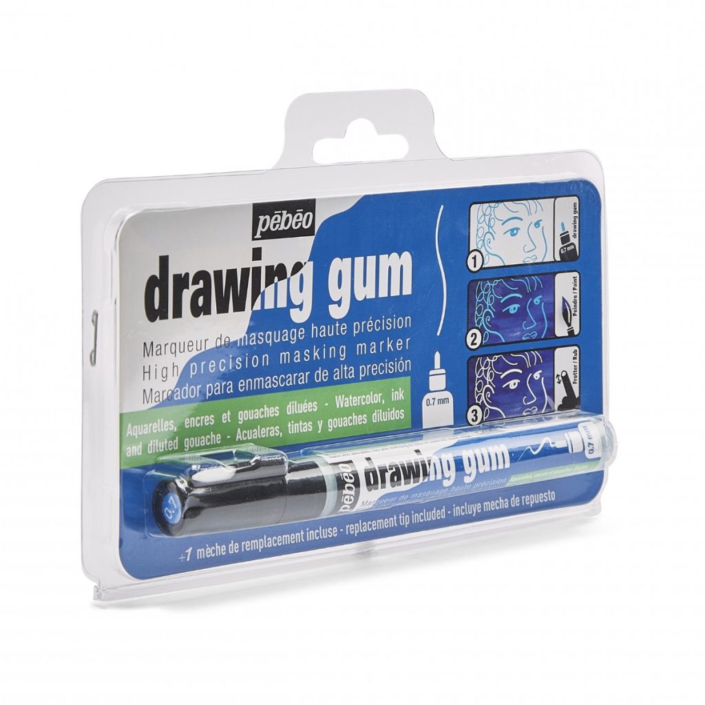 Pébéo MARQUEUR DRAWING GUM SOUS COQUE POINTE 0,7 MM Vue de droite