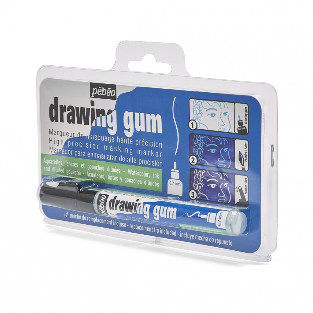 Pébéo MARQUEUR DRAWING GUM SOUS COQUE POINTE 0,7 MM Vue de gauche