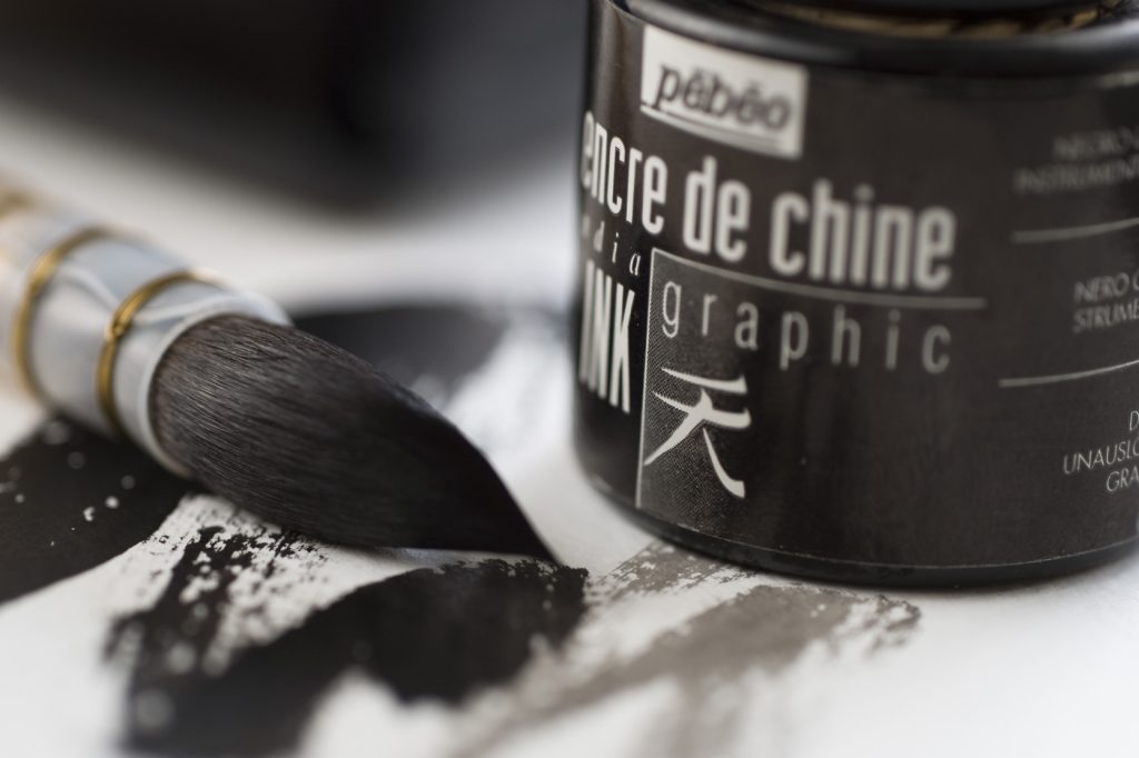 Pébéo ENCRE DE CHINE GRAPHIC 45 ML Photo d'ambiance