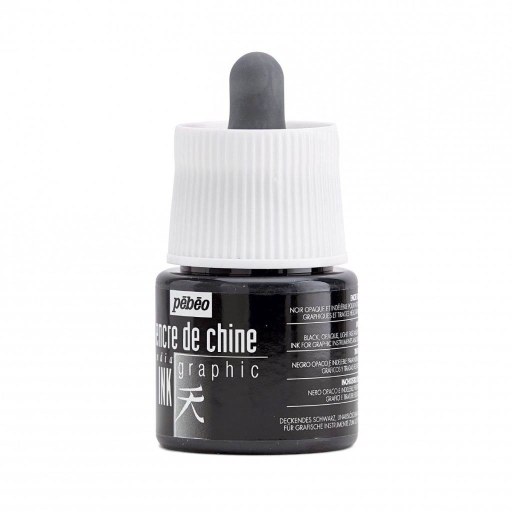 Pébéo ENCRE DE CHINE GRAPHIC 45 ML Vue de gauche