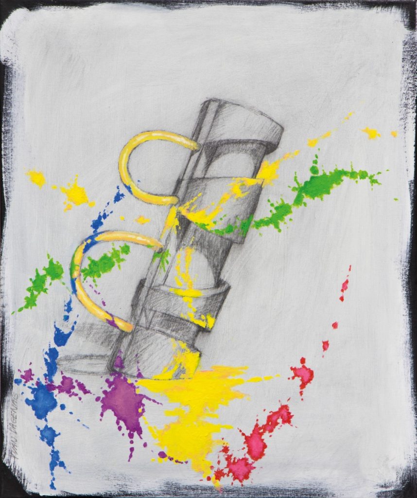 Pébéo FUSAINS TENDRES BOITE DE 12 5 6 MM Photo d'application