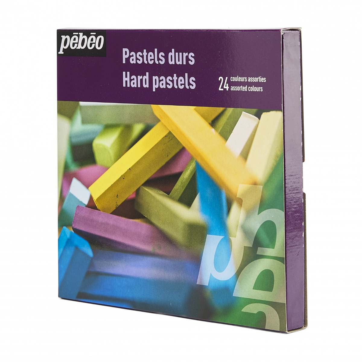 Pébéo PASTELS DURS BOITE DE 24 ASSORTIES Vue de gauche