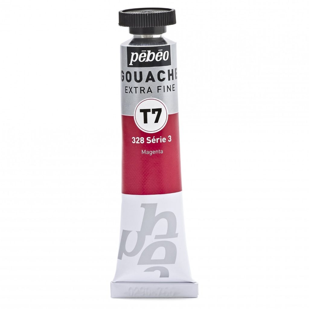 Pébéo GOUACHE T7 EXTRA FINE 20 ML MAGENTA Vue de face