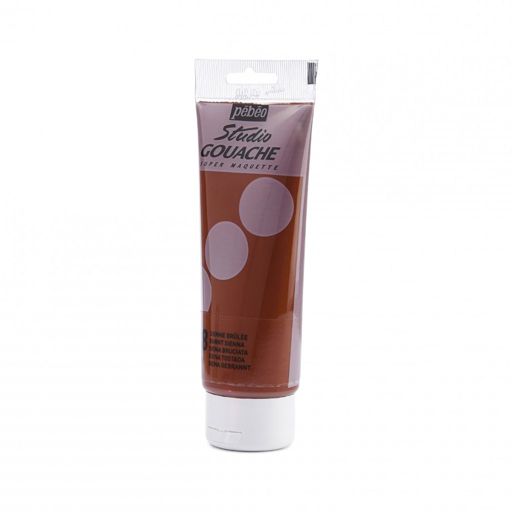 Pébéo STUDIO GOUACHE 100 ML SIENNE BRULEE Vue de gauche