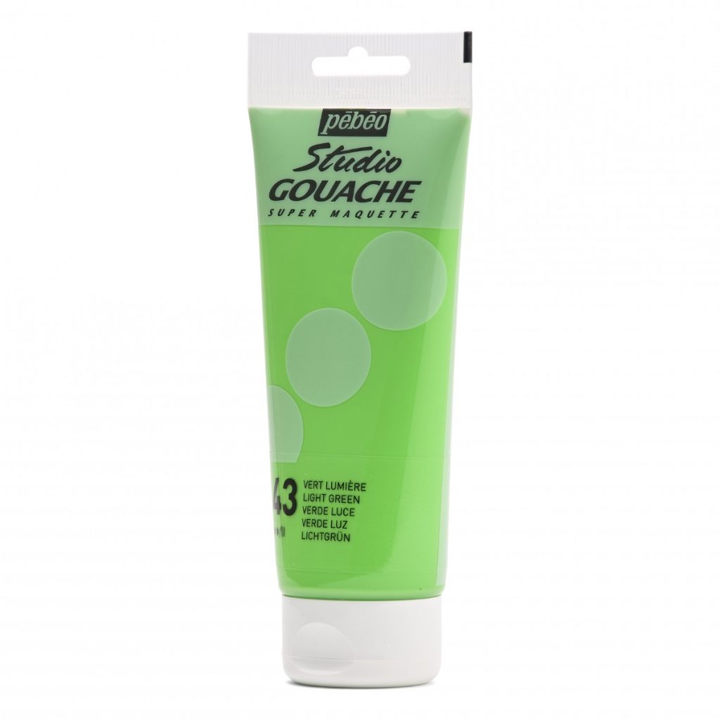 Pébéo STUDIO GOUACHE 100 ML VERT LUMIERE Vue de gauche
