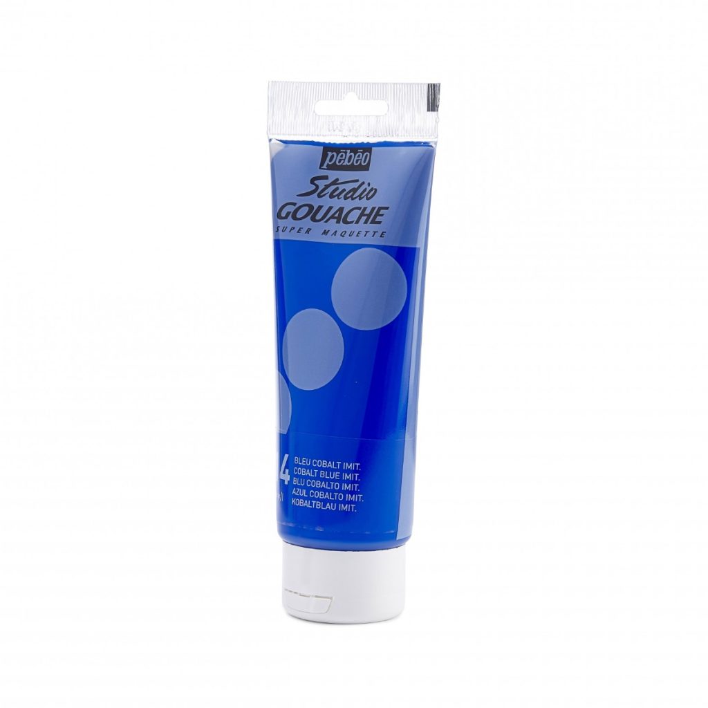 Pébéo STUDIO GOUACHE 100 ML BLEU COBALT IMITATION Vue de gauche