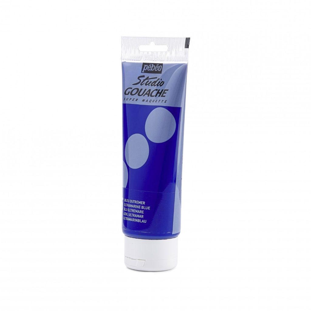 Pébéo STUDIO GOUACHE 100 ML BLEU OUTREMER Vue de gauche