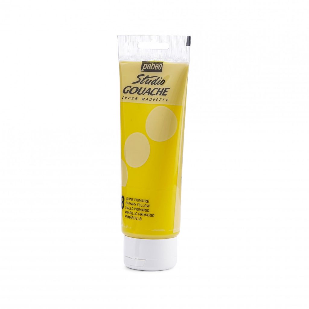 Pébéo STUDIO GOUACHE 100 ML JAUNE PRIMAIRE Vue de gauche