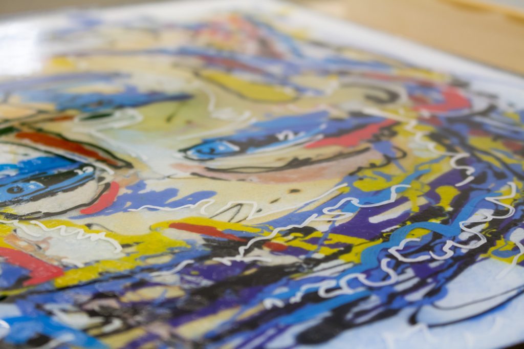 Pébéo Marqueur à l'Huile 4ARTIST MARKER 2 MM RONDE JAUNE Photo d'application