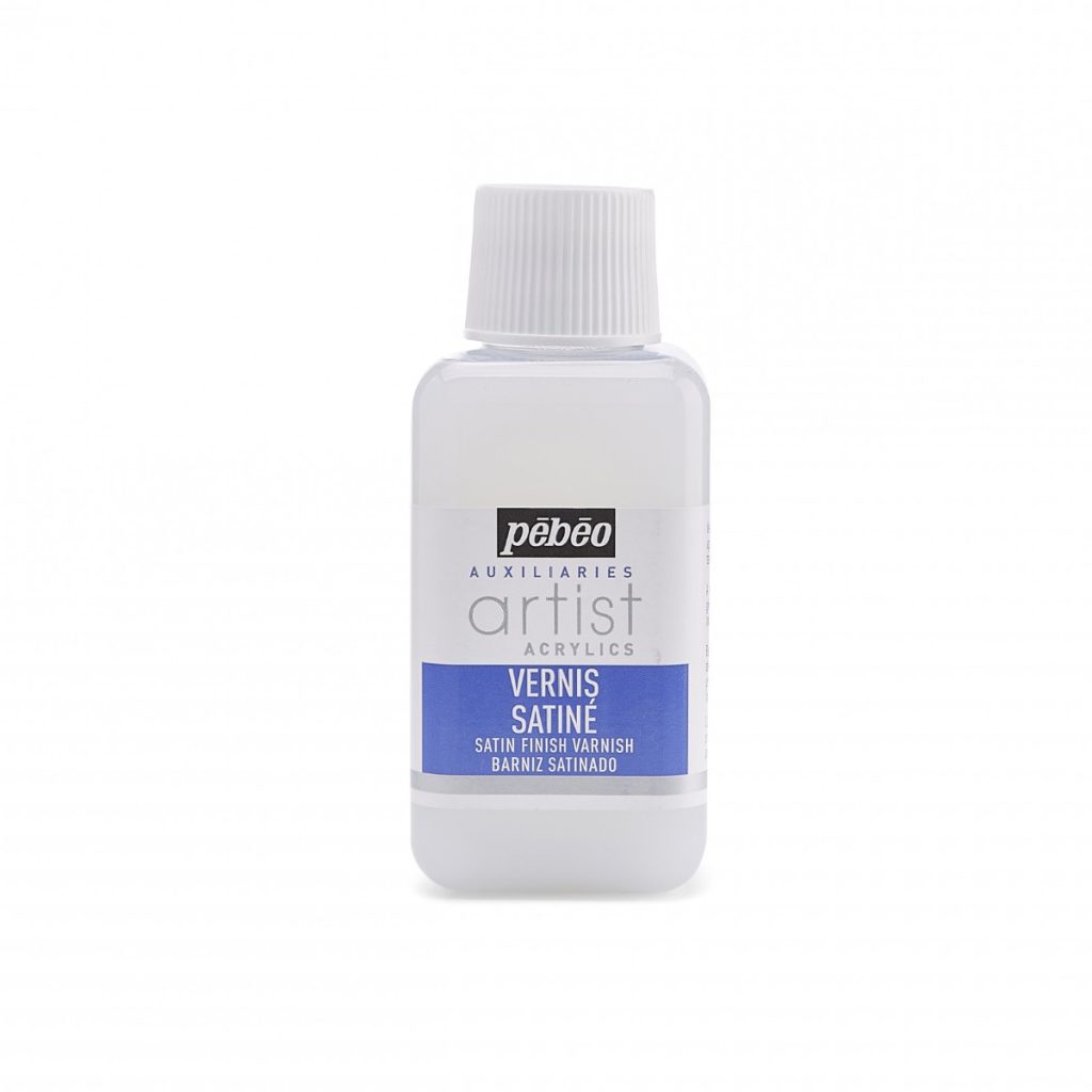 Pébéo ARTIST ACRYLICS 250 ML VERNIS SATINE PHASE AQUEUSE Vue de face