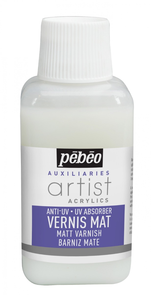 Pébéo ARTIST ACRYLICS 250 ML VERNIS MAT PHASE AQUEUSE Vue de face